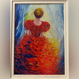 Signed Numbered Print 8x10 Limited Edition “Curtain Call” Margaret Chwialkowska